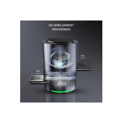 Powerbank 3in1 Hızlı Kablosuz Şarj Standı 15W Telefon 5W Kulaklık 2.5W Watch Qi Uyumlu