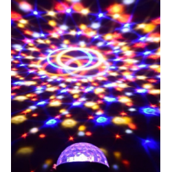 Ahanda Buldum Mp3 Led Magic Ball Light Yarım Küre Disko Topu Sd-fm-usb