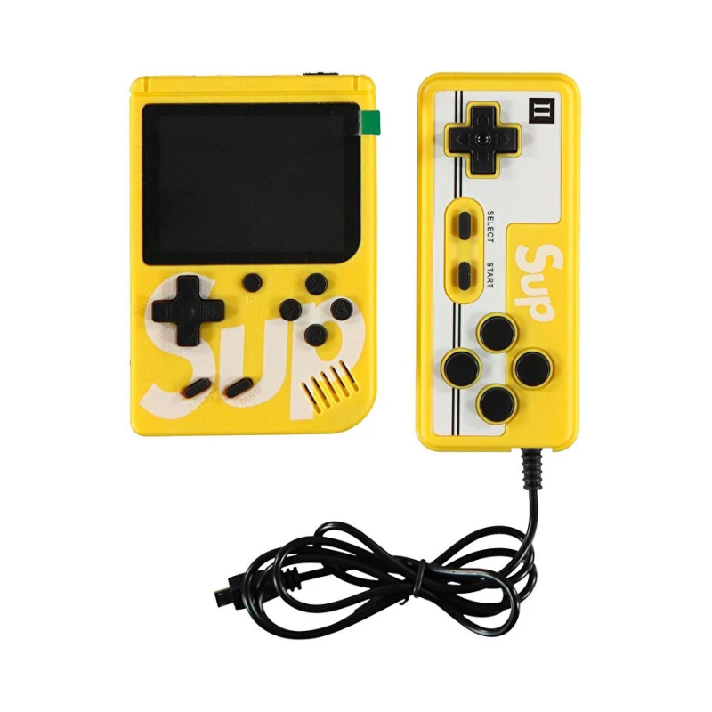 Retro Klasik 400 Oyunlu 3.0 Inç Ekran Taşınabilir El Atarisi 2 Oyunculu