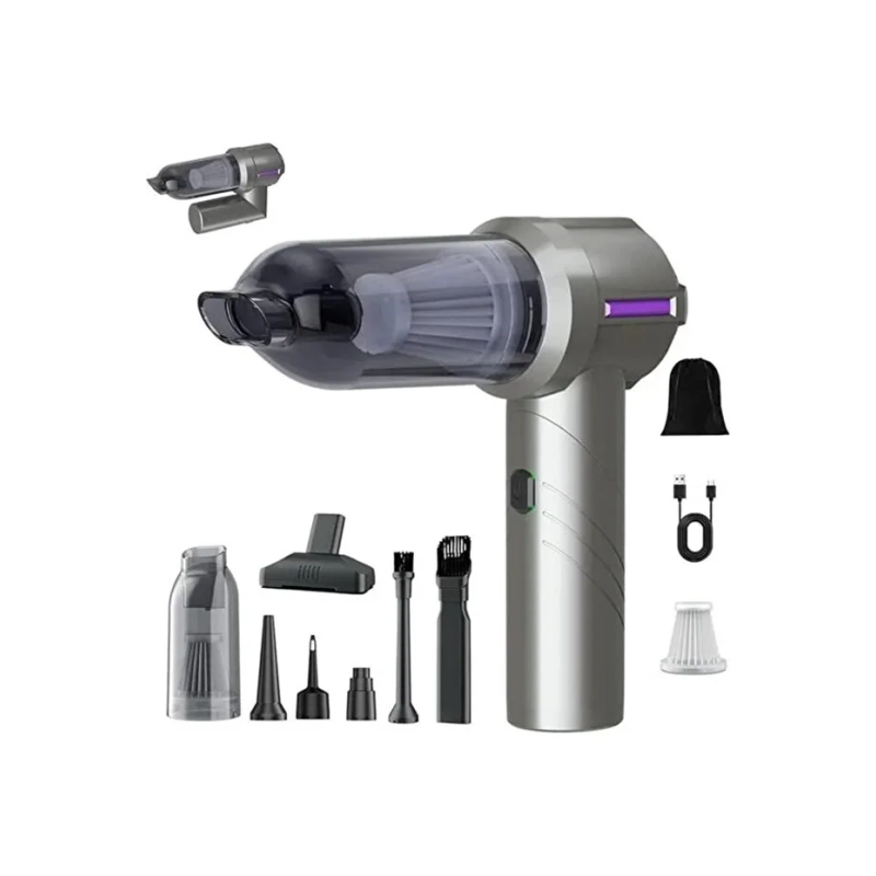 Model 20,000 Pa Ahv-06 Kablosuz Şarjlı, Katlanabilir 3 Kademeli 2In1 Profesyonel Ultra Çekim